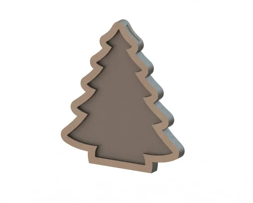 Free Christmas Tree Laser Cut SVG File - FestiveDesign 2 Free Christmas Tree Laser Cut SVG File - FestiveDesign