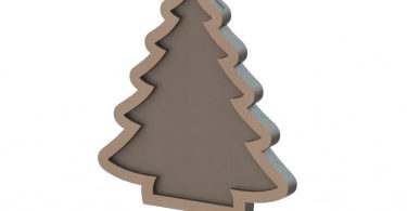 Cdr file Christmas tree Free Vector