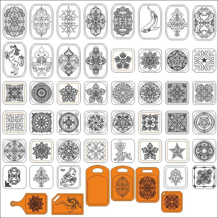 CNC patterns