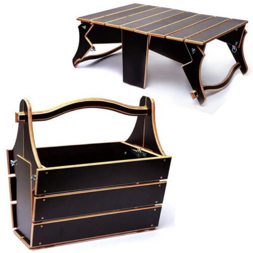 Laser Cut Wooden Toolbox