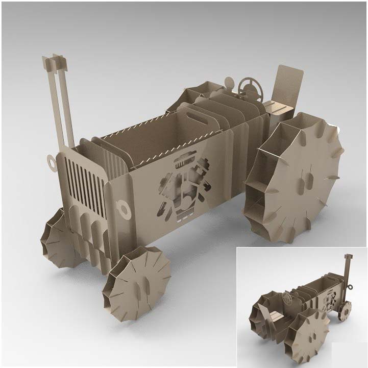 Free laser cutting projects Tractor laser cut ideas. 2 Free laser cutting projects
