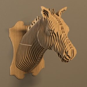 Horsehead DXF file for CNC laser cutting 3 free dxf files