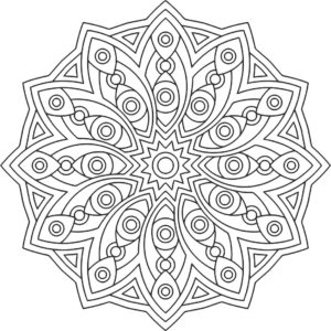 Mandala_flower cdr file free download cdr design 3 cdr file