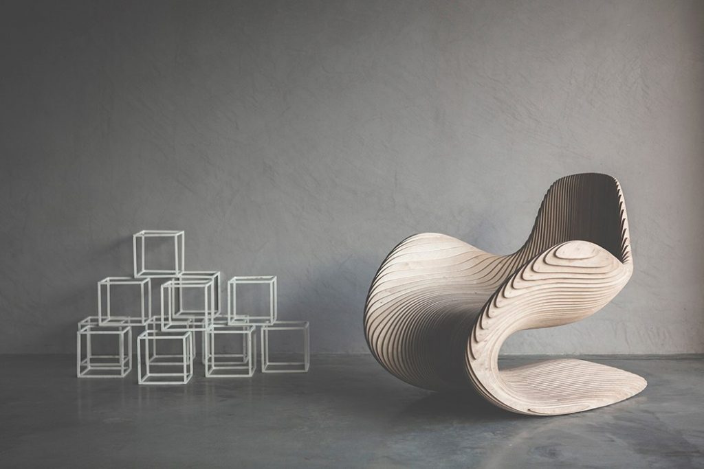 Cdr file Betula Chair ready For CNC Router 2 Cdr file Betula Chair ready to cut on your CNC Router