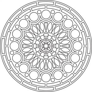 Mandala_flower cdr file free download cdr design 2 cdr file free download
