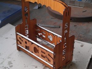 Laser Cut Spice Rack – CNC Router Plans 2 Laser Cut Spice Rack – CNC Router Plans