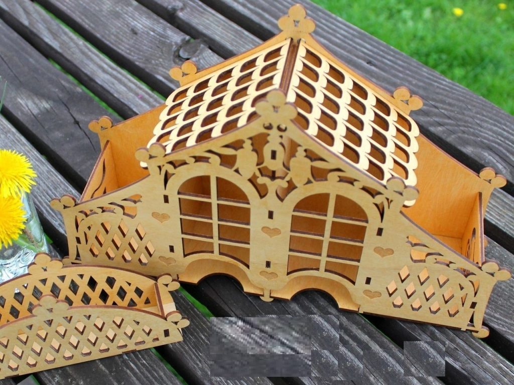 Tea house free laser cutting projects download 2 free laser cutting projects
