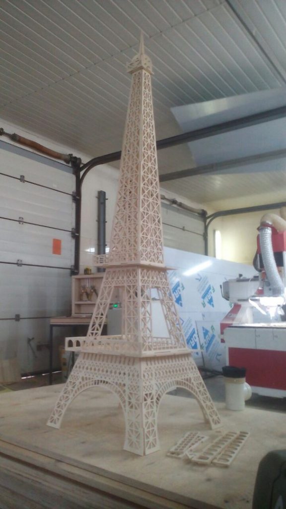 Eiffel Tower laser cutting vector files free download 2 Eiffel Tower laser cutting vector files free download
