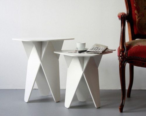 Wedge side tables free laser cut designs download