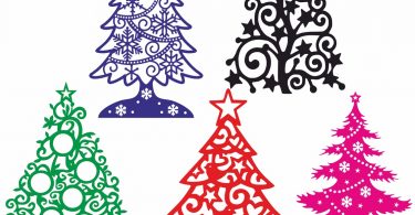 christmas tree vector