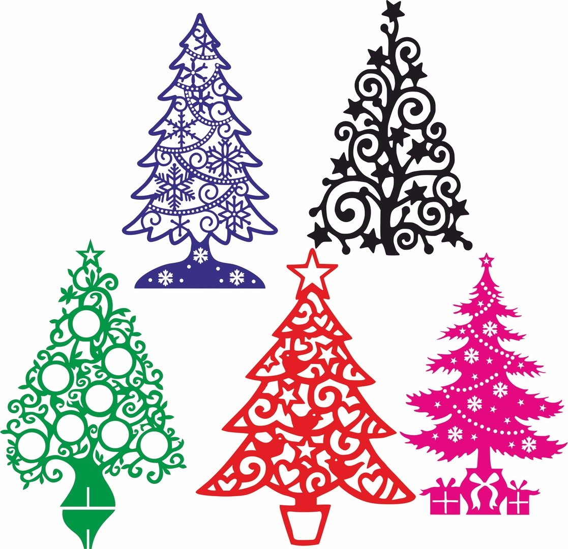 christmas tree vector