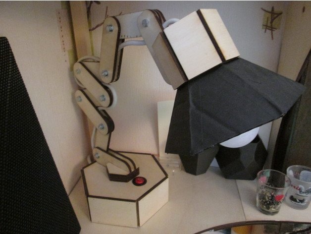 desk lamp free laser cutting projects dxf download