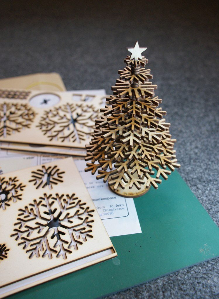 BIG Collection christmas tree vector DXF files 2 christmas vector