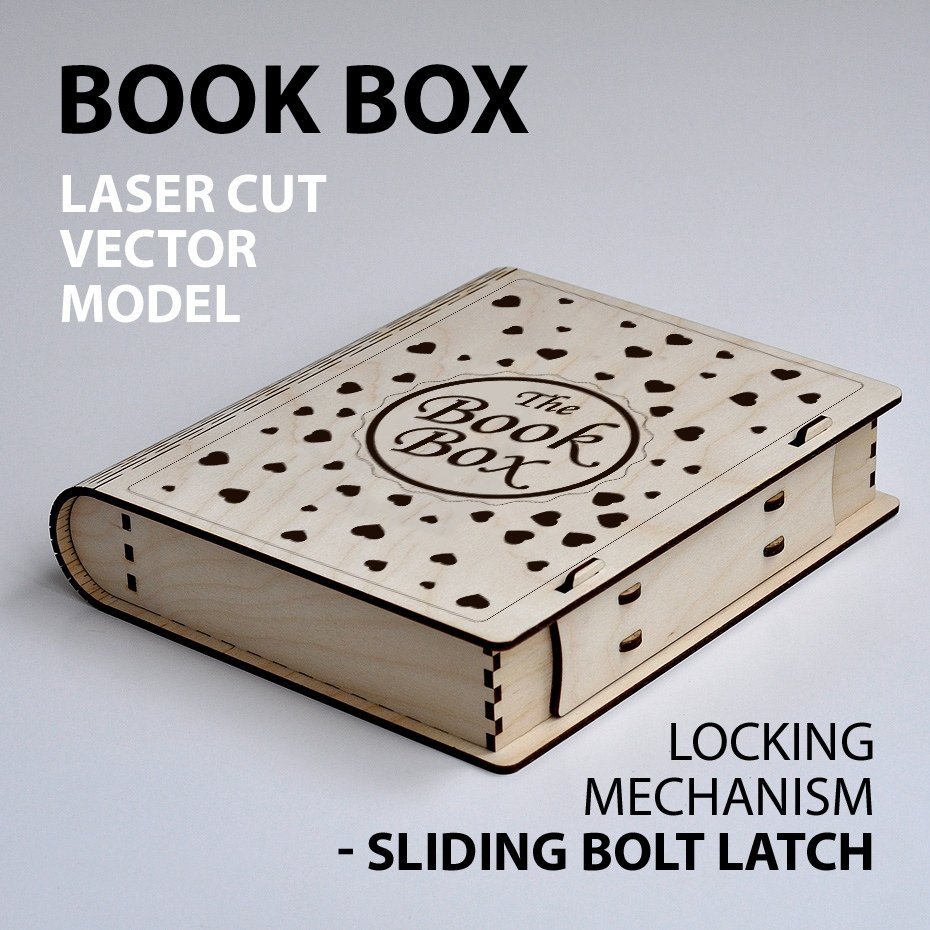 Book box laser cutting vector files free download 2 laser cutting vector files free download