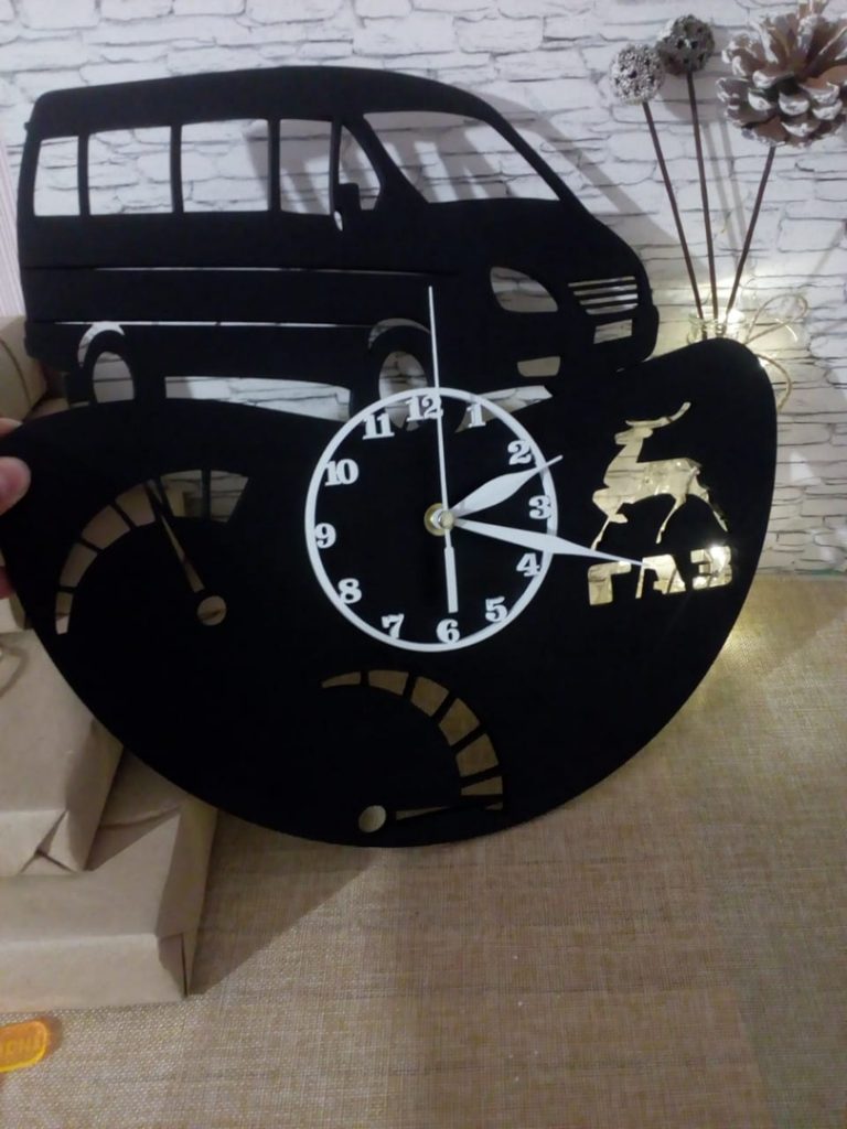 Free DXF Laser Cut Clocks Template for CNC & Laser Cutting 8 clock vector