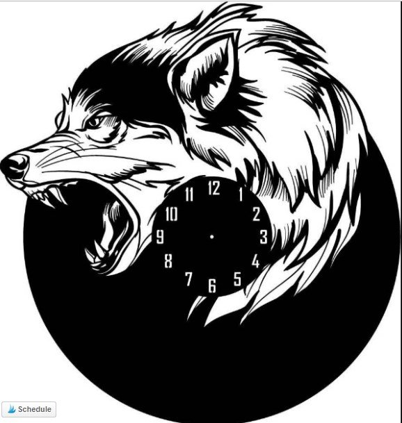 wall clock vector free download