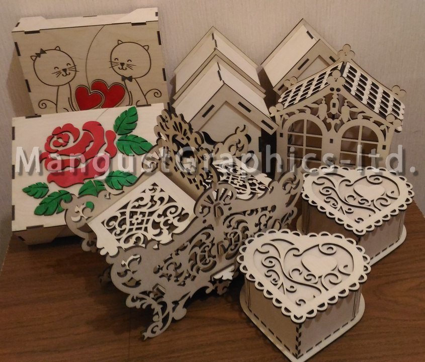 Free Laser Cut Box Templates for Custom Designs 10 Amazing laser cut ideas