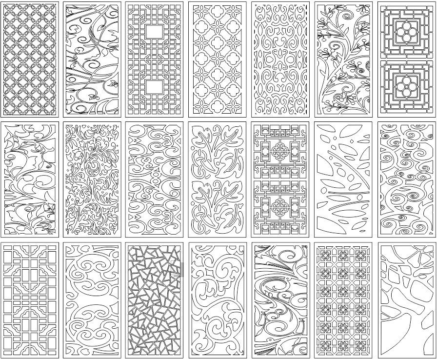 Decorative Screens Panels Free Laser Cut Designs 5 Laser Cut Designs Free Laser Cut Designs