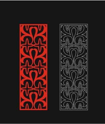 laser cut patterns vector