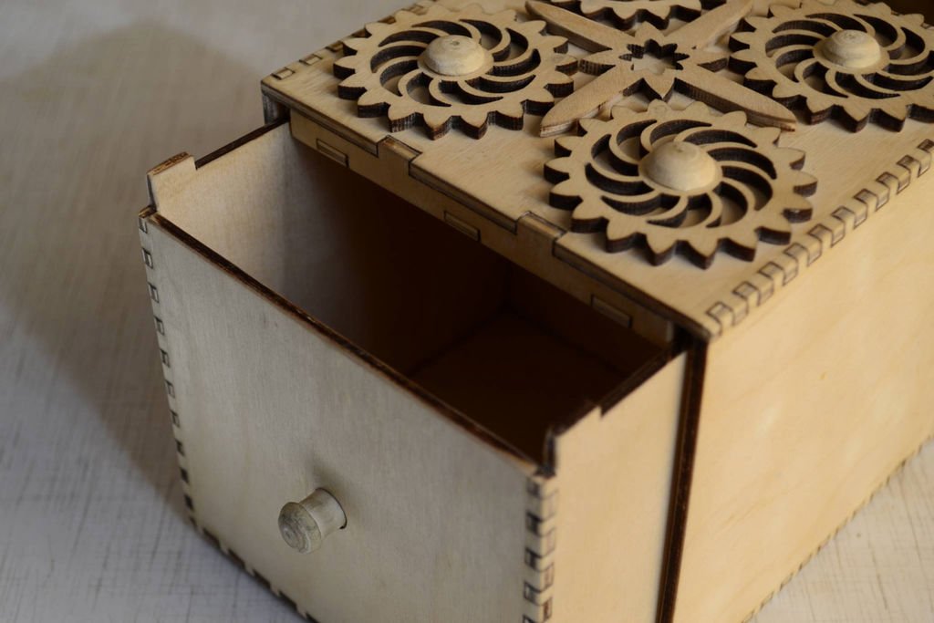 Box laser cut Collection Free
