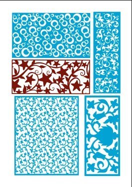 Laser Cut Panels laser Cutting Designs DXF Files Free Download