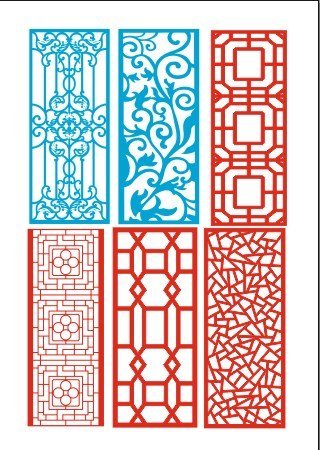 Laser Cut Panels laser Cutting Designs DXF Files Free