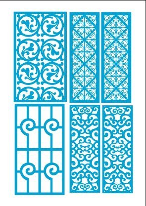 Laser Cut Panels laser Cutting Designs DXF Files