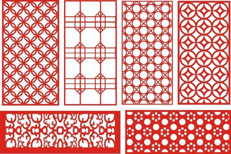 cnc cutting designs patterns