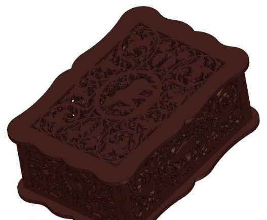 Box Laser Cut and Engraved Collection Free Download 4 laser cut box patterns