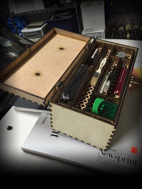 Box Laser Cut and Engraved Collection Free Download 5 laser cut box template free