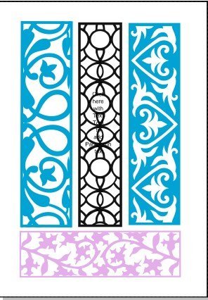 laser cut mdf panels