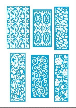 laser cut wood panels