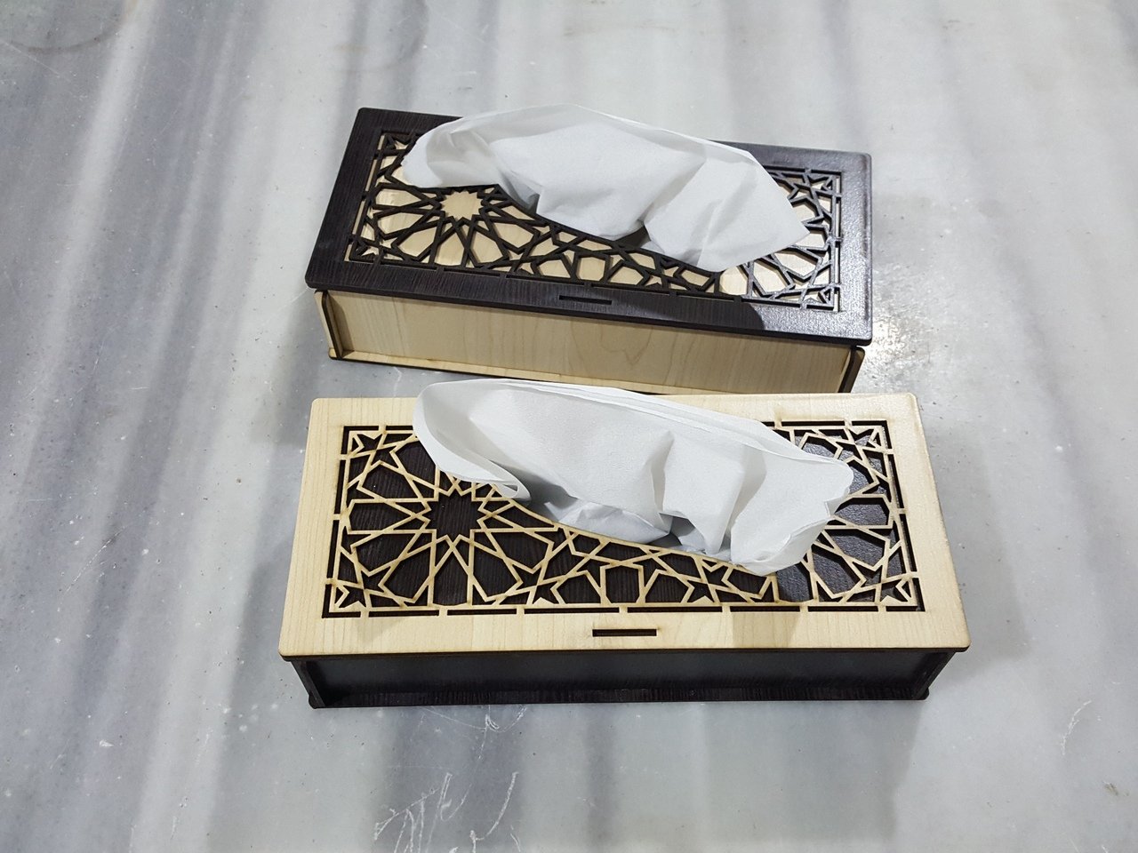 laser cut wood