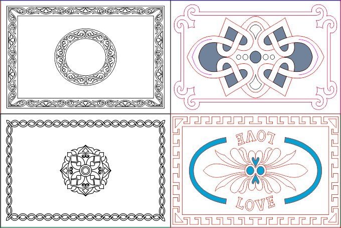 Free DXF files For Laser Cutting Free Download 6 Free DXF files For Laser Cut Files