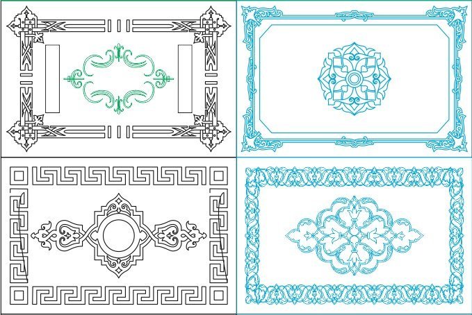 Free DXF files For Laser Cutting Free Download 5 Free DXF files