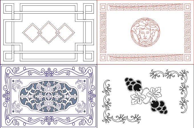 Free DXF files For Laser Cutting Free Download 6 Laser Cut Files Free Download
