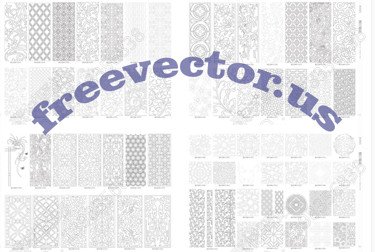 CNC Vector Free DXF Downloads CNC Patterns 5 cnc dxf files free