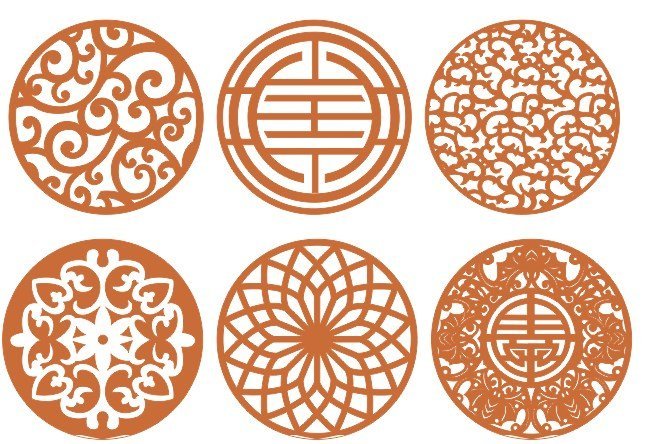 cnc patterns dxf