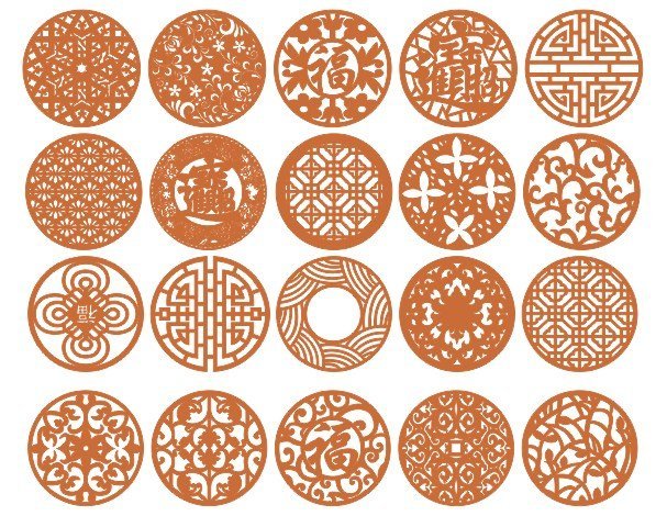 dxf cnc patterns