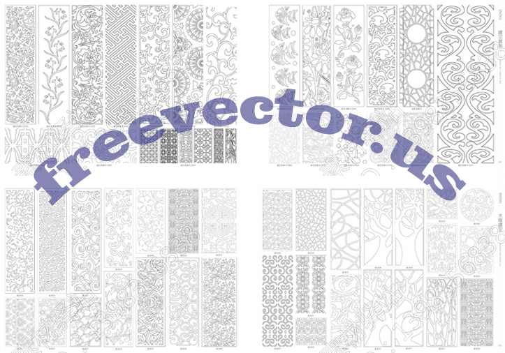CNC Vector Free DXF Downloads CNC Patterns 12 free dxf