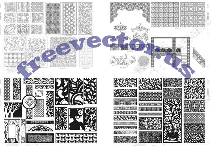 CNC Vector Free DXF Downloads CNC Patterns 13 free plasma art dxf files