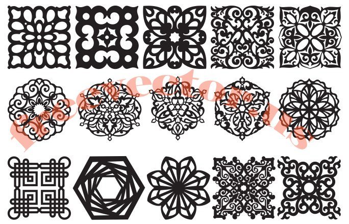Best cnc designs Free Cnc Pattern Vector File Download 7 DXF CDR File For CNC PLASMA LASER & ROUTER Cut - DXF Files Tested