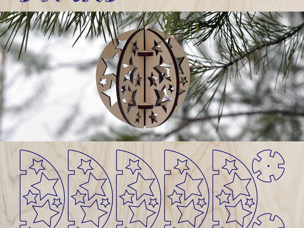30 Best laser cut projects made of wood In 2024 4 cartonus-christmas-tree-ornament-stars-vector_preview_featured