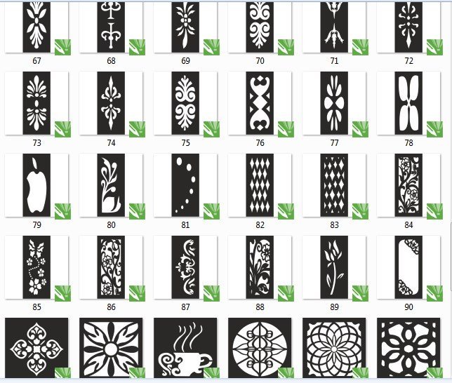 Free Vector for CNC – High Quality Files for Cutting Projects 4 free vectors cdr