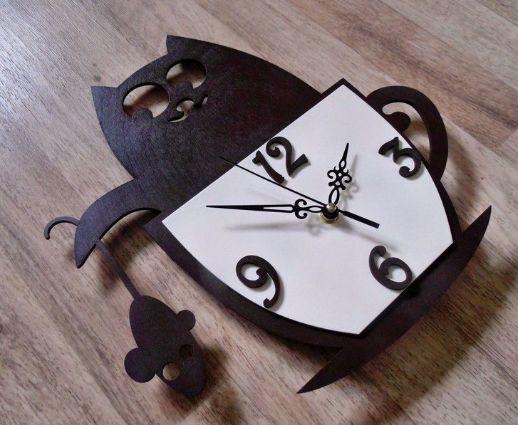 Vector Files For Laser Cut Projects Free Download 4 clock laser cut