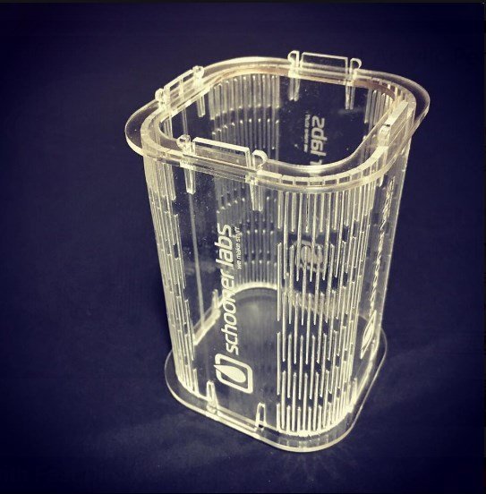 Vector Files For Laser Cut Projects Free Download 21 laser cut acrylic Pen Stand 3mm DXF File
