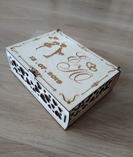 Free Laser cut wood designs Christmas Eve Box 20 Beautiful Personalised Engraved Wooden box