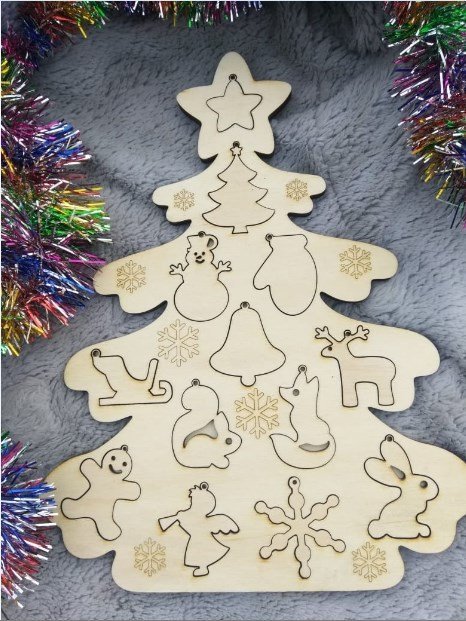 Free Laser cut wood designs Christmas Eve Box 2 Laser Cut Christmas Decorations