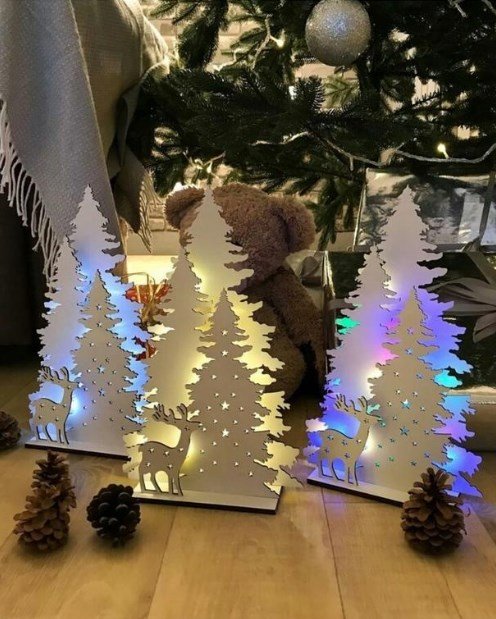 Free Laser cut wood designs Christmas Eve Box 9 christmas tree laser cut template