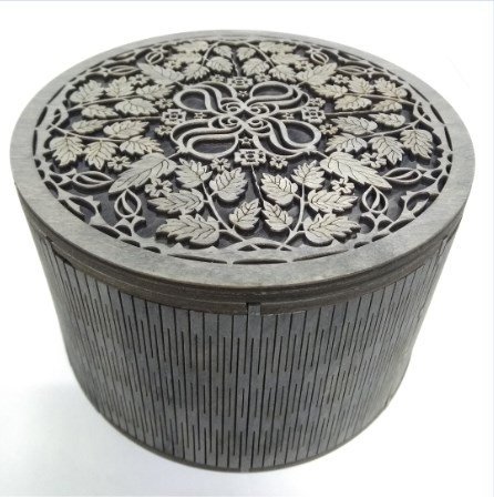 flower engraving